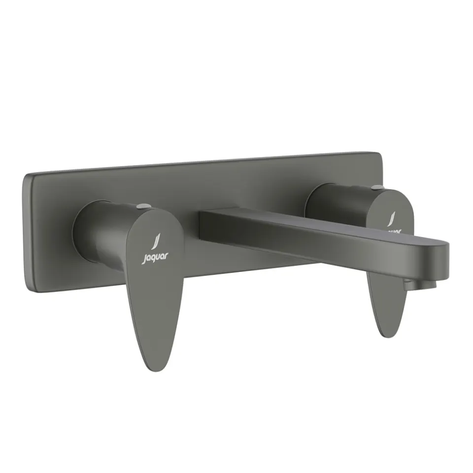 Jaquar Wall Mounting Basin Mixer with Two Concealed Valves Vignette Prime series VGP-GRF-81433 Graphite - image 1