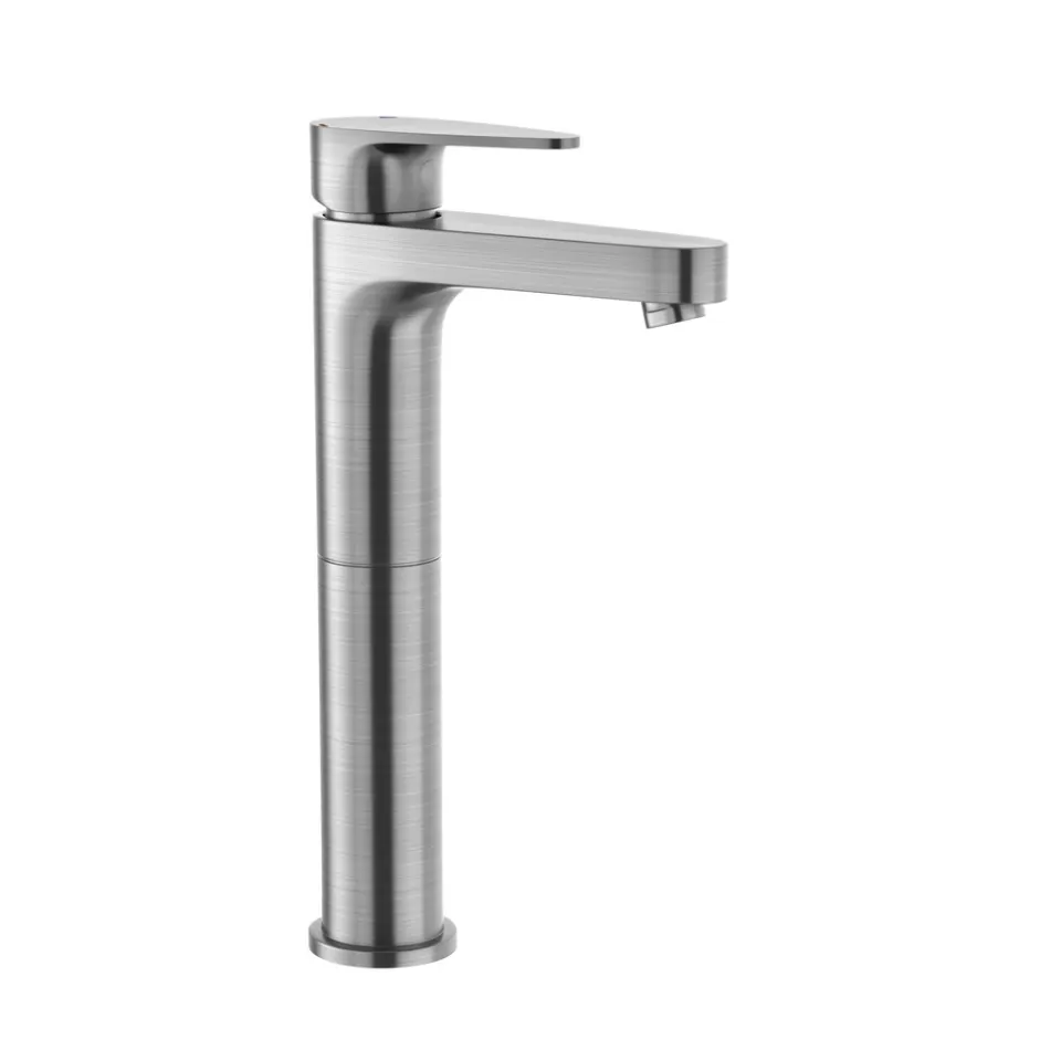 Jaquar Tall Boy Deck Mounted Basin Mixer 180mm Extension Body Vignette Prime series VGP-SSF-81005NB Stainless Steel - image 1
