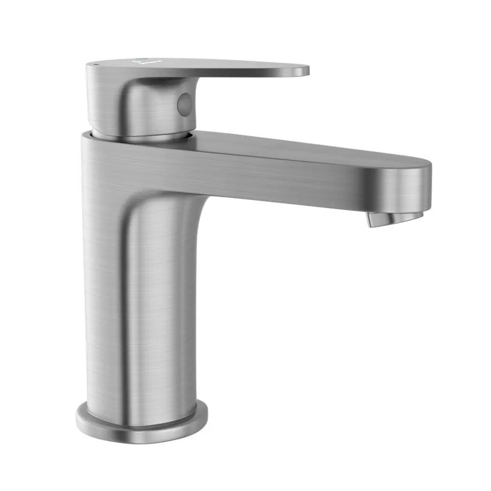 Jaquar Deck Mounted Basin Mixer without Popup Waste Vignette Prime series VGP-SSF-81011B Stainless Steel - image 1