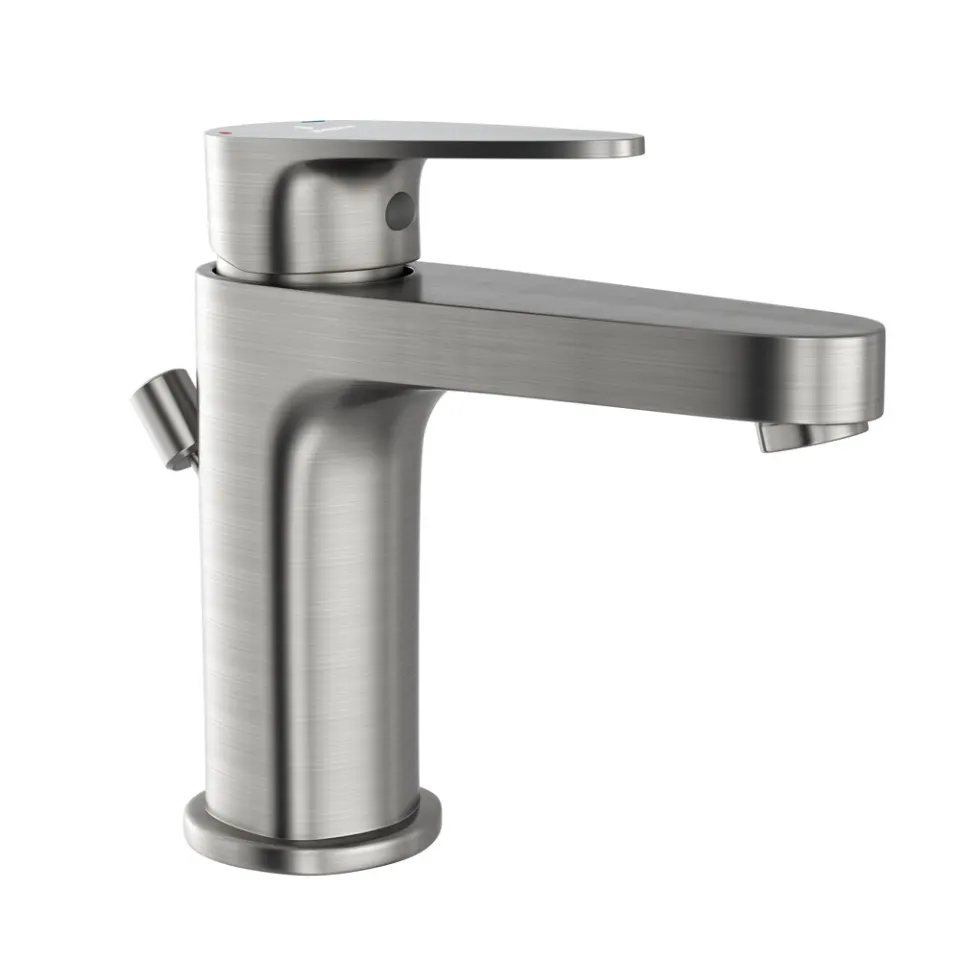 Jaquar Deck Mounted Basin Mixer with Popup Waste Vignette Prime series VGP-SSF-81051B Stainless Steel - image 1