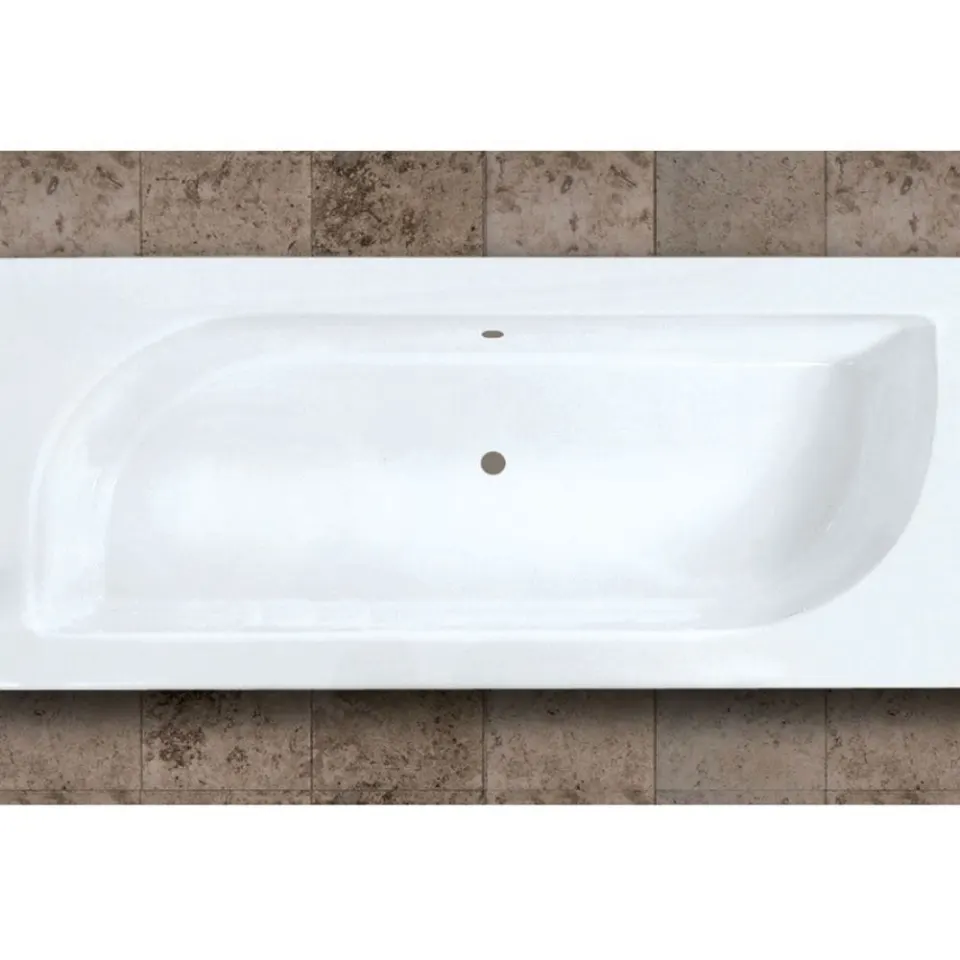 Jaquar Alive Built-In Bathtub, 1800 x 800 x 470 mm JBT-WHT-ALIVE180X Standard - image 1