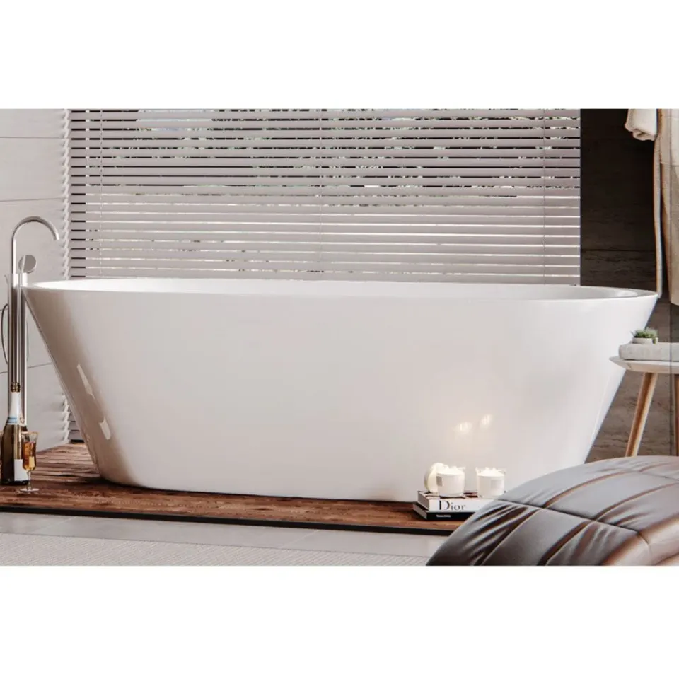 Jaquar Julia Freestanding Bathtub, 1715 x 785 x 400 mm JBT-WHT-FSBT177840X Standard - image 1