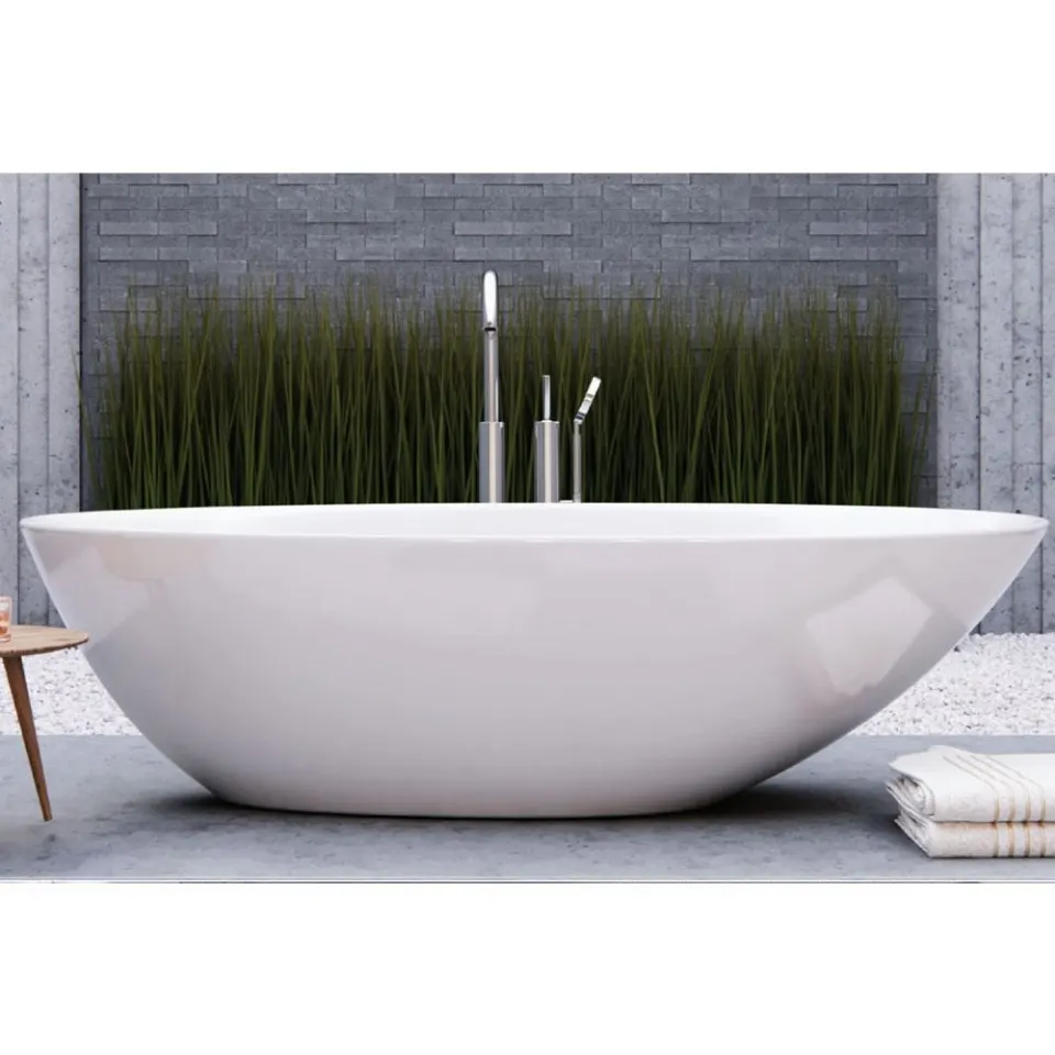 Jaquar Eggy Freestanding Bathtub, 1700 x 850 x 450 mm JBT-WHT-FSBTPB278X Standard - image 1