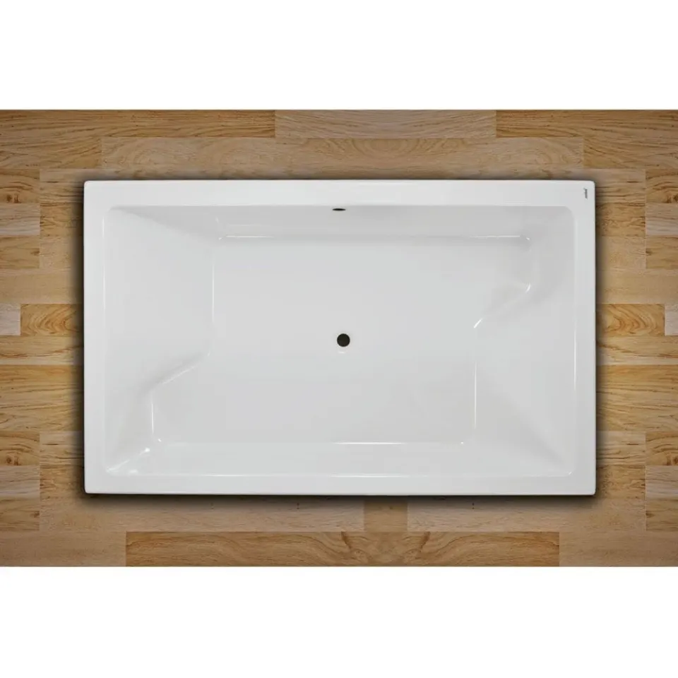 Jaquar Kubix Prime Built-In Bathtub, 1800 x 1100 x 470 mm JBT-WHT-KUBIXP180X Standard - image 1