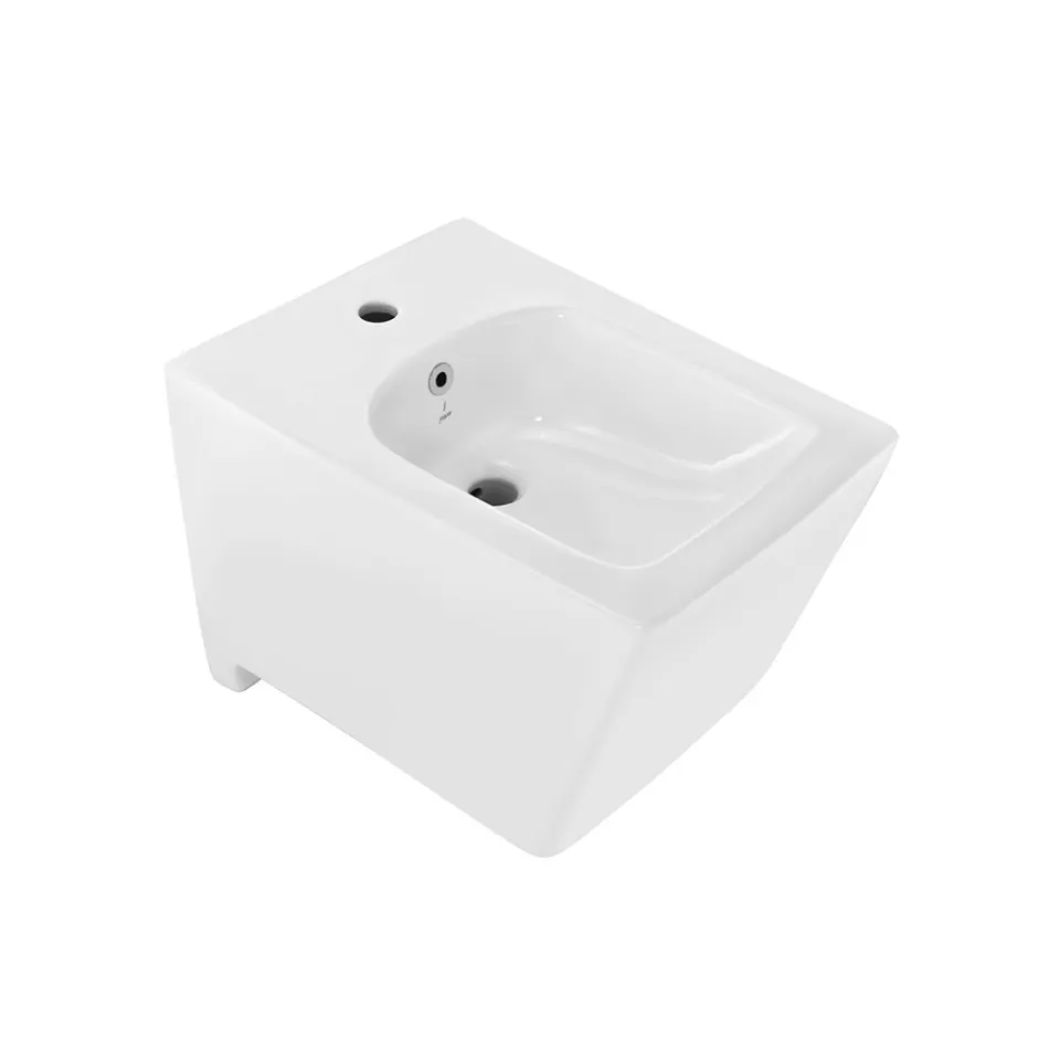 Jaquar Kubix Prime Blind Installation Wall Hung Bidet, 380 x 525 x 375 mm KUS-WHT-35153PM White - image 1
