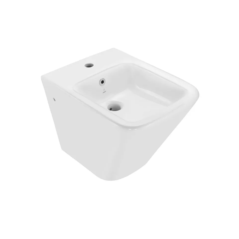Jaquar Laguna Floor Mount Bidet, 370 x 520 x 410 mm LAS-WHT-91151 White - image 1