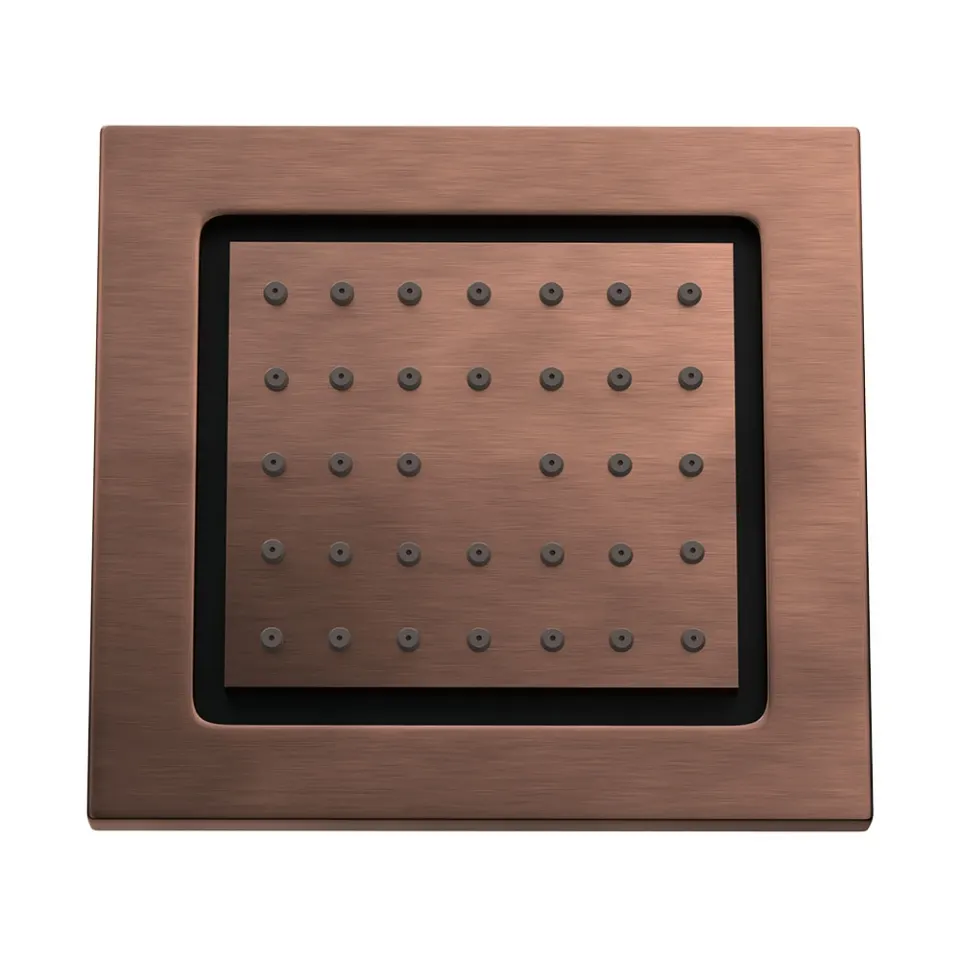 Jaquar Body Shower 130x120mm Rectangular Shape Body Showers series BSH-ACR-1771 Antique Copper - image 1