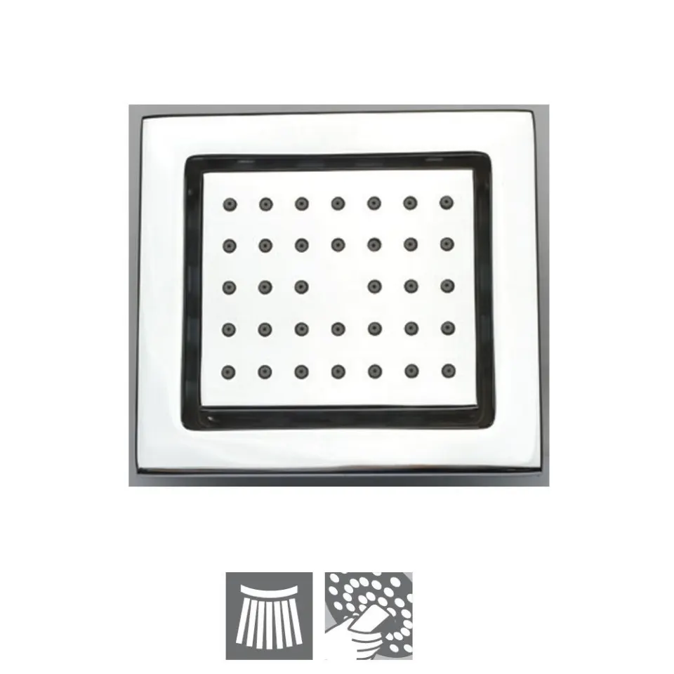 Jaquar Body Shower 130x120mm Rectangular Shape Body Showers series BSH-CHR-1771 Chrome - image 1