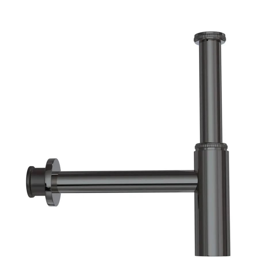 Jaquar Bottle Trap Allied series ALD-BCH-769L300X190 Black Chrome - image 1