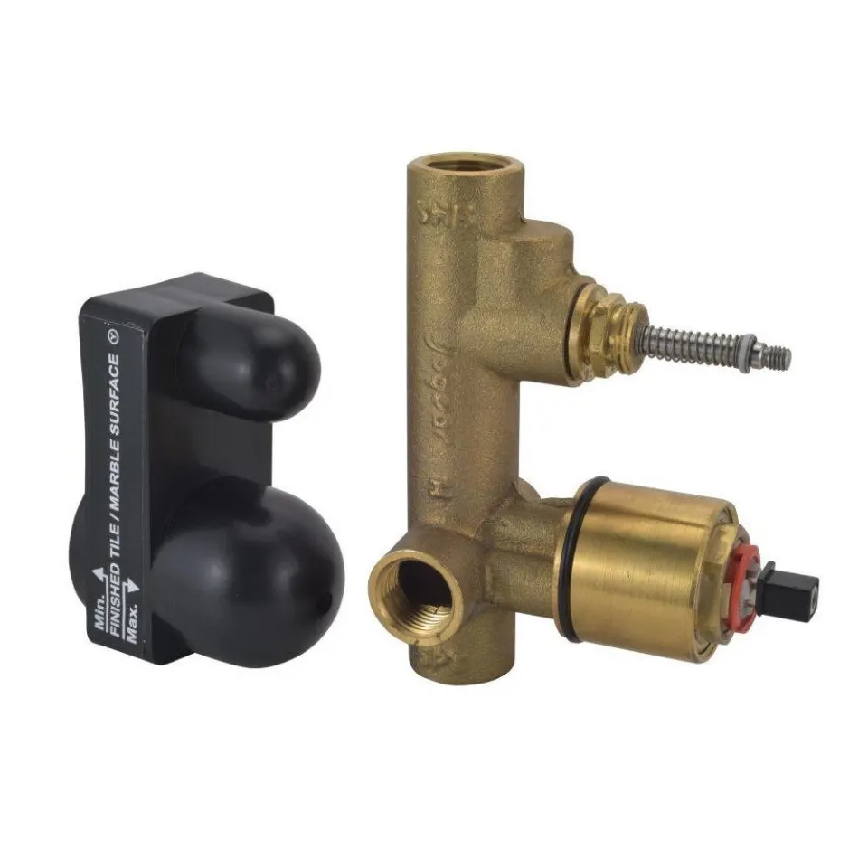 Jaquar 2 Way Diverter Concealed Body, 35mm Cartridge with Button Allied series ALD-CHR-055N Chrome - image 1