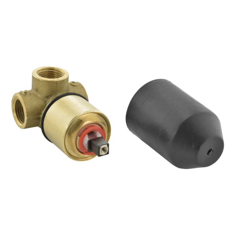 Jaquar 1 Way Diverter Concealed Body for Deusch Mixer, Overhead Shower Only Allied series ALD-CHR-227 Chrome - image 1