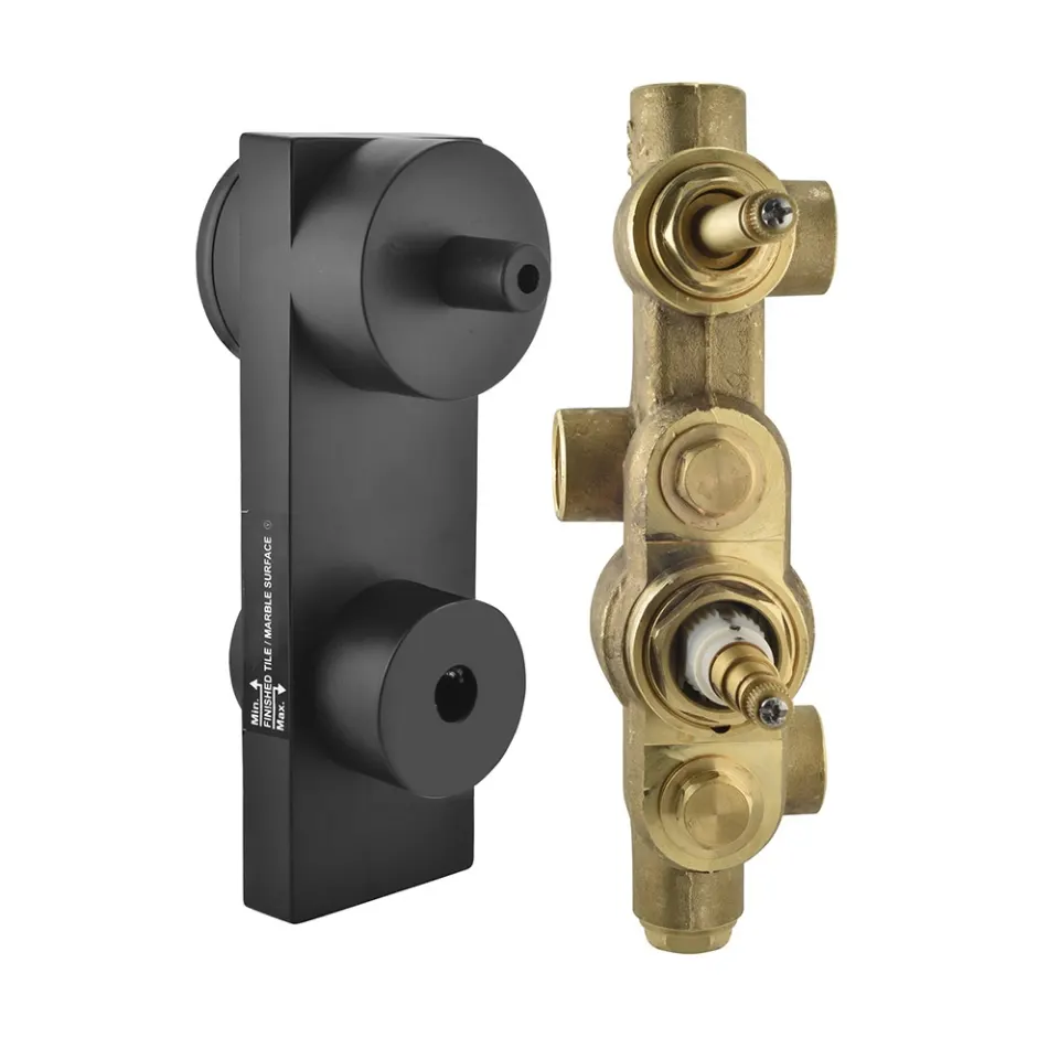 Jaquar Thermostatic Mixer Concealed Body with 2 Way Diverter Aquamax series ALD-CHR-681N Standard - image 1