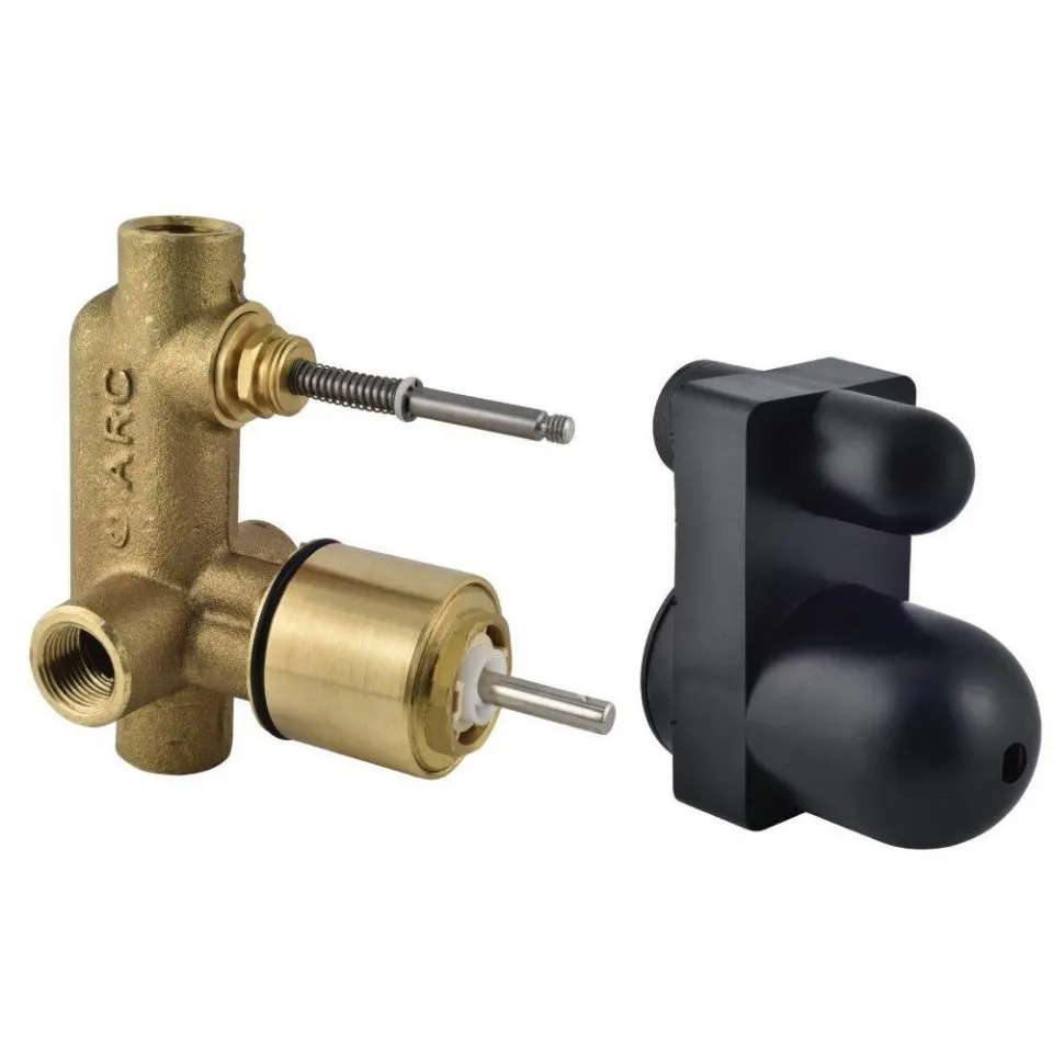 Jaquar 2 Way Joystick Diverter Concealed Body, 40mm Cartridge Allied series ARC-CHR-87065C Chrome - image 1