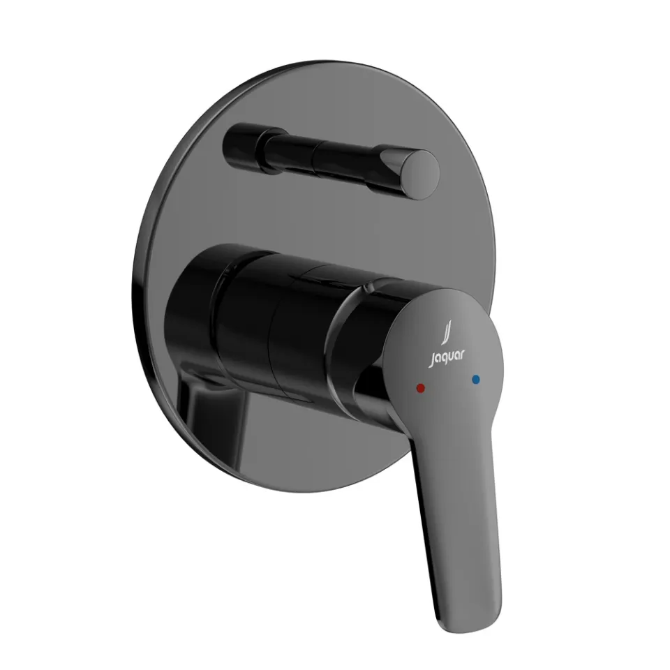 Jaquar Single Lever Exposed Parts Kit of Diverter Vertis series VER-BCH-97065MK Black Chrome - image 1