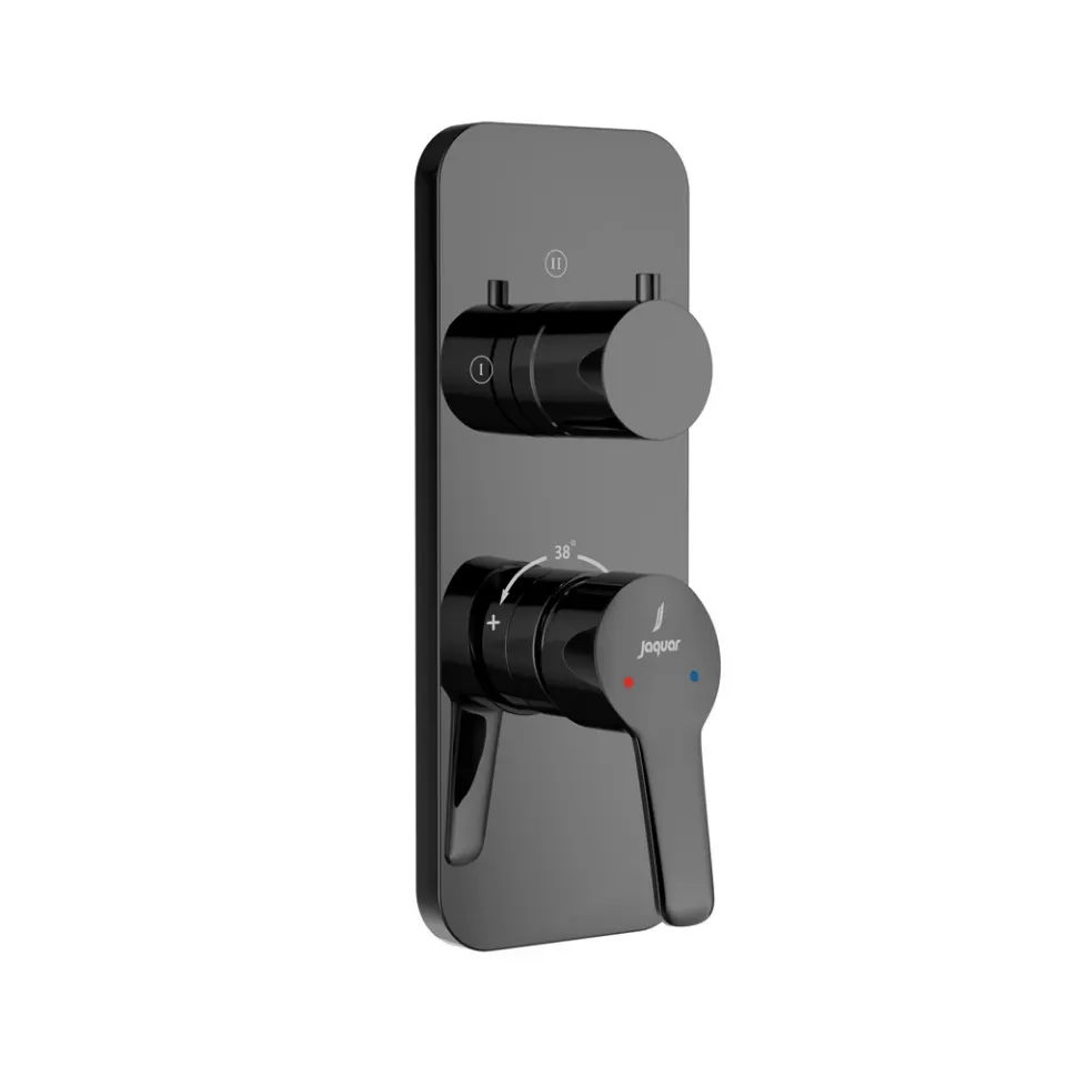 Jaquar Aquamax Exposed Part Kit of Single Lever Shower Mixer Vertis series VER-BCH-97783NK Black Chrome - image 1