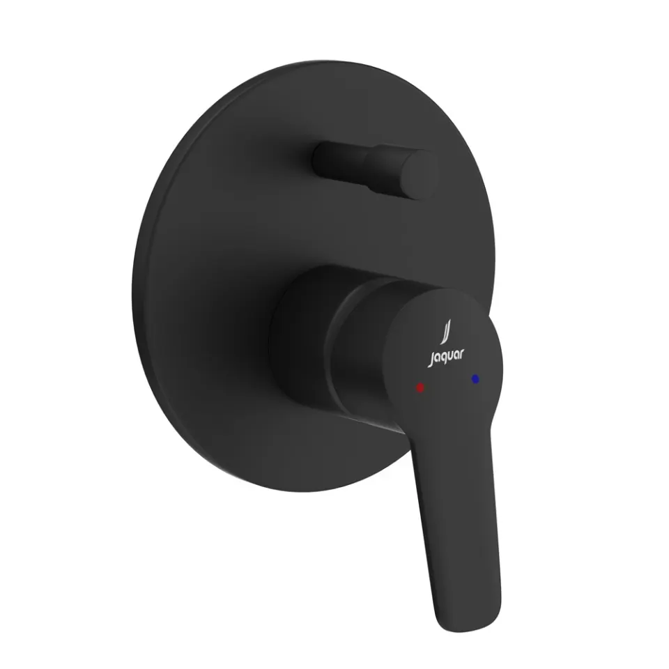 Jaquar Single Lever Exposed Parts Kit of Diverter Vertis series VER-BLM-97065MK Black Matt - image 1