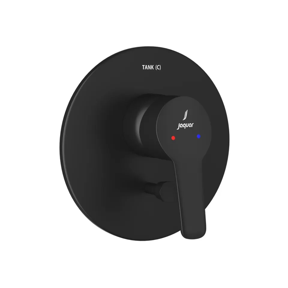 Jaquar Single Lever 3-inlet Diverter Vertis series VER-BLM-97193NK Black Matt - image 1