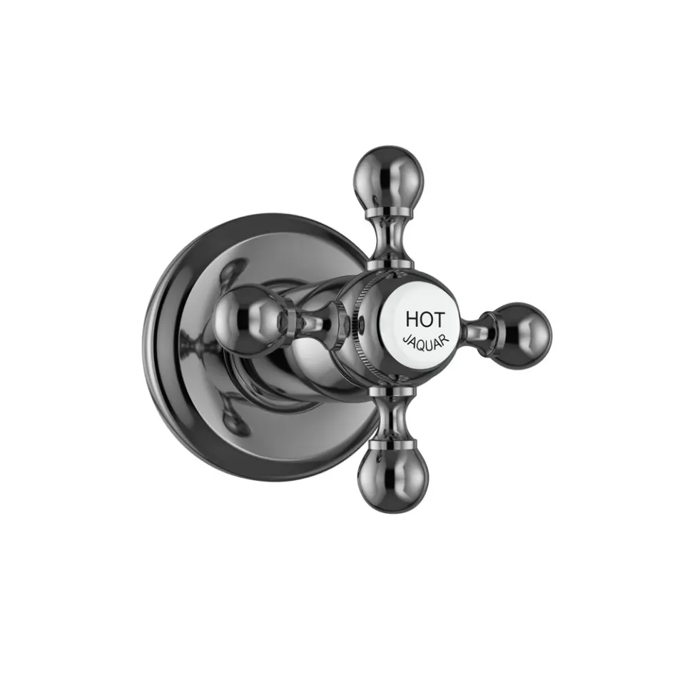 Jaquar Exposed Part Kit of Concealed Stop Cock Queen’s series QQT-BCH-7083K Black Chrome - image 1