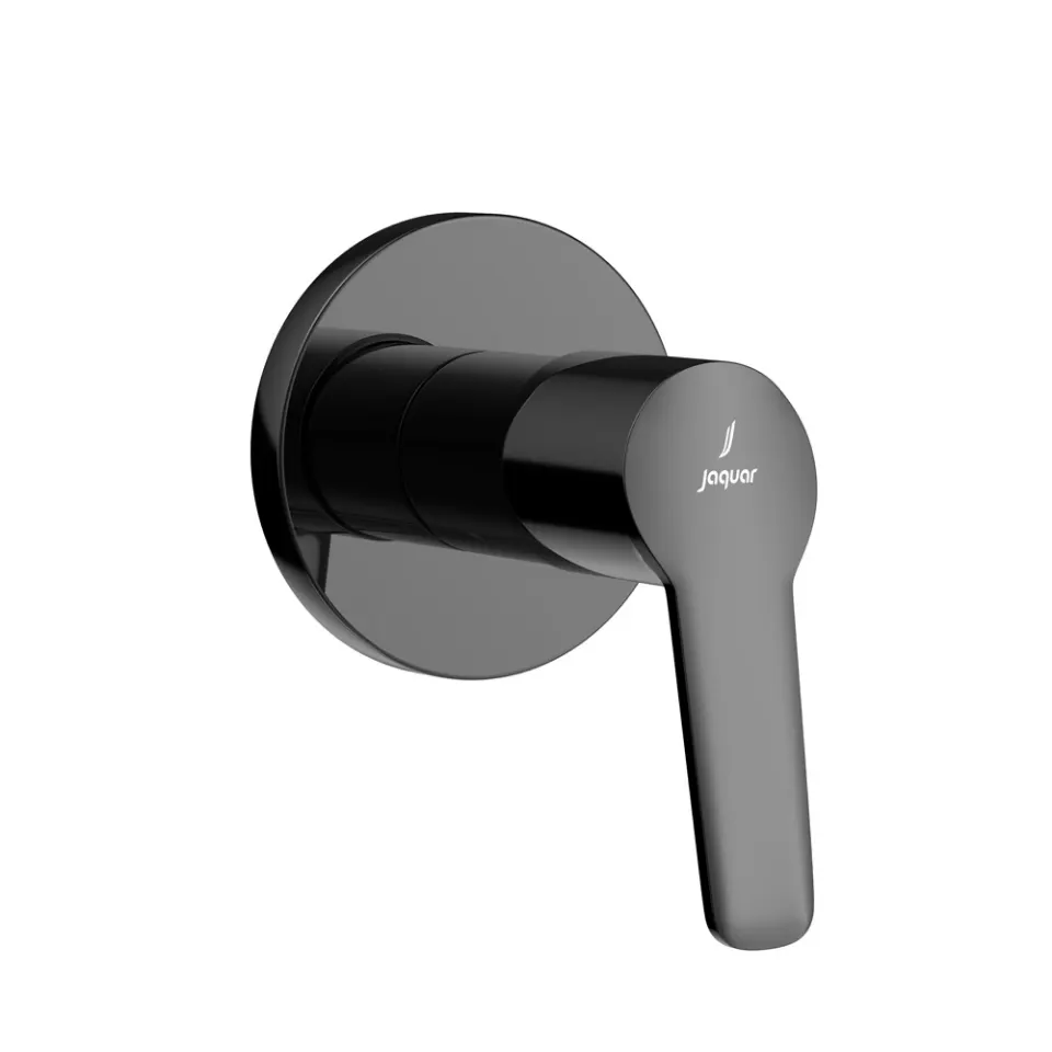 Jaquar Exposed Part Kit of Concealed Stop Cock & Flush Cock Vertis series VER-BCH-97083K Black Chrome - image 1