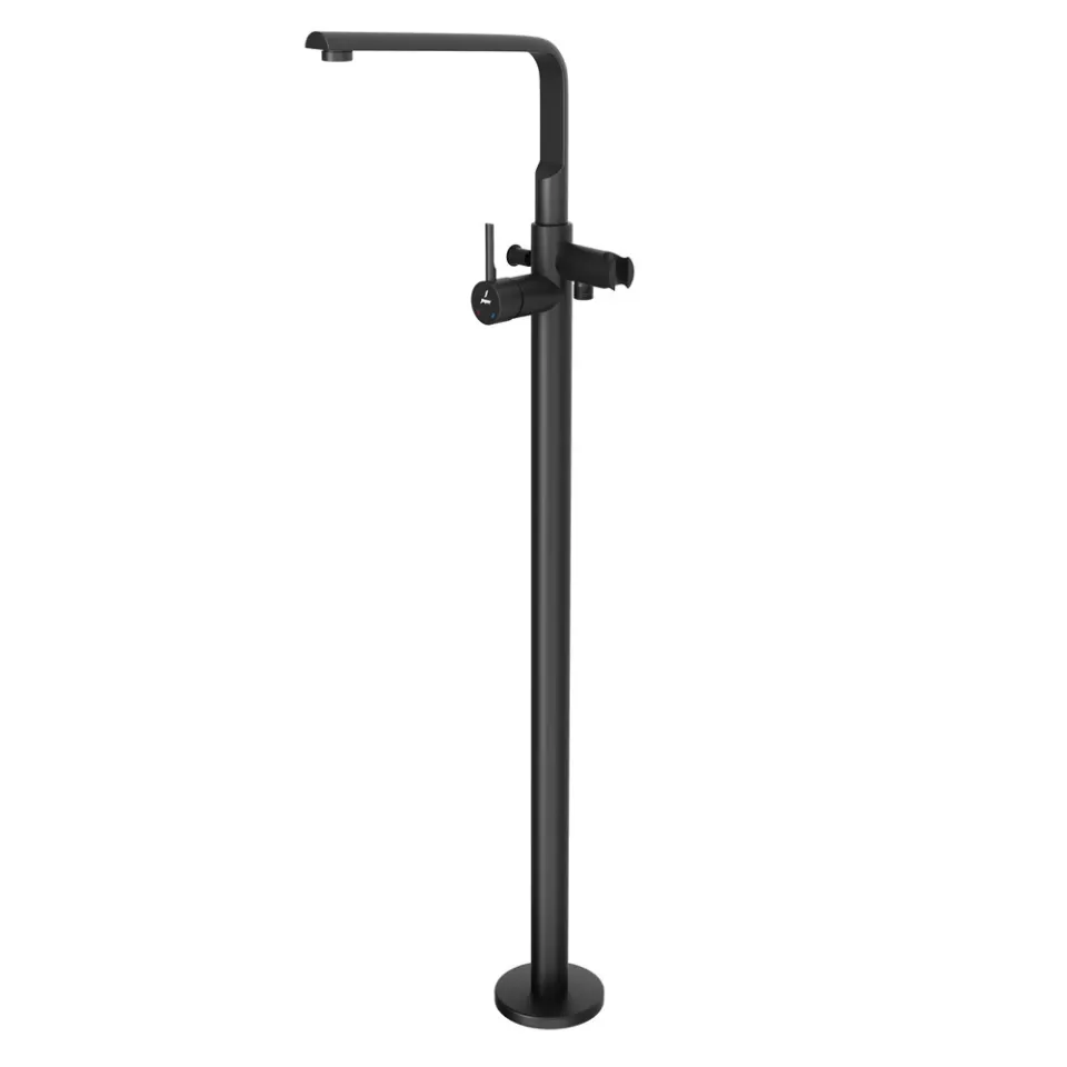 Jaquar Exposed Parts of Floor Mounted Single Lever Bath Mixer Florentine Prime series FLP-BLM-5121KPM Black Matt - image 1