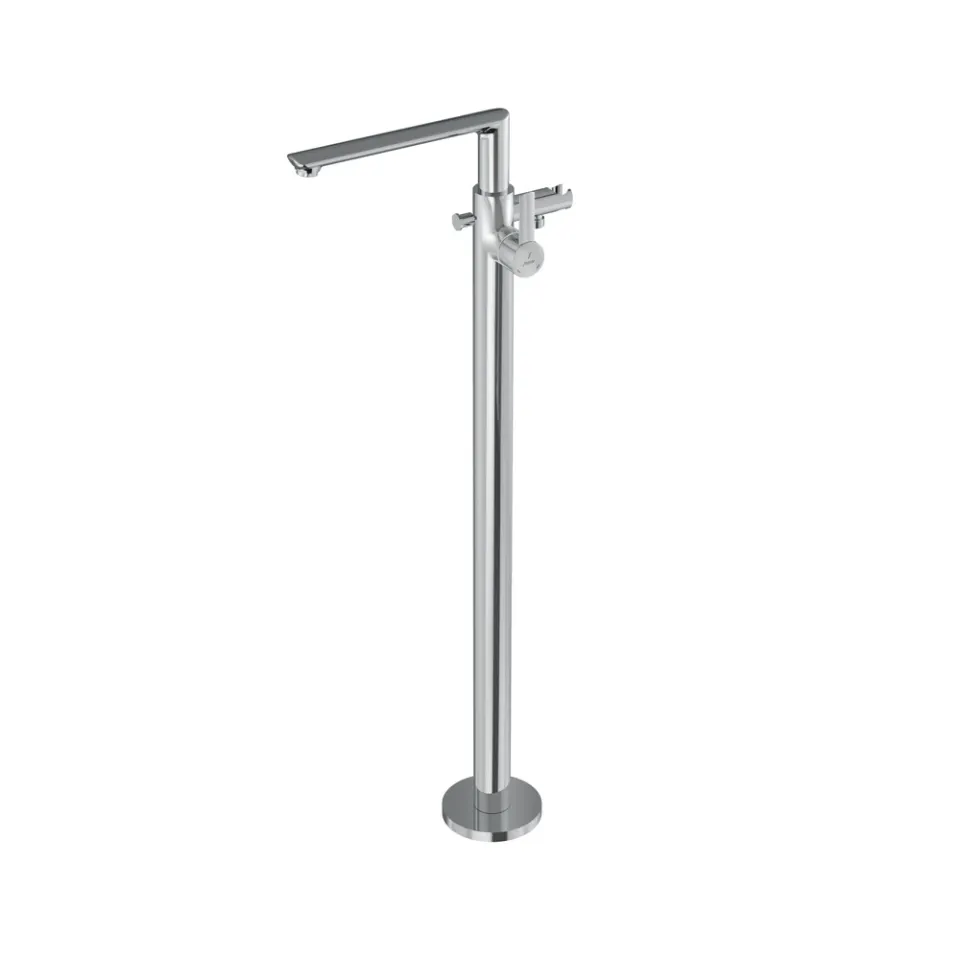 Jaquar Exposed Parts of Floor Mounted Single Lever Bath Mixer Fusion Prime series FUP-CHR-29121KPM Chrome - image 1