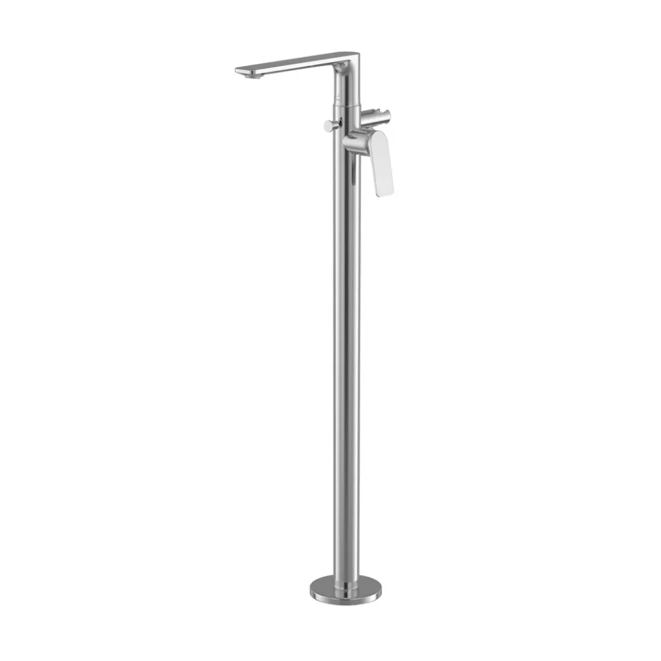 Jaquar Exposed Parts of Floor Mounted Single Lever Bath Mixer Laguna Faucets series LAG-CHR-91121K Chrome - image 1
