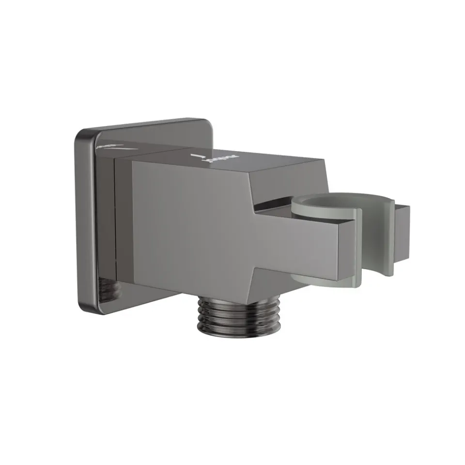 Jaquar Wall Outlet with Shower Hook Shower Accessories series SHA-BCH-566S Black Chrome - image 1