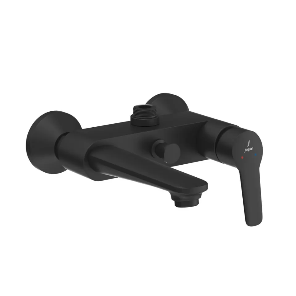 Jaquar Single Lever Wall Mixer Vertis series VER-BLM-97115 Black Matt