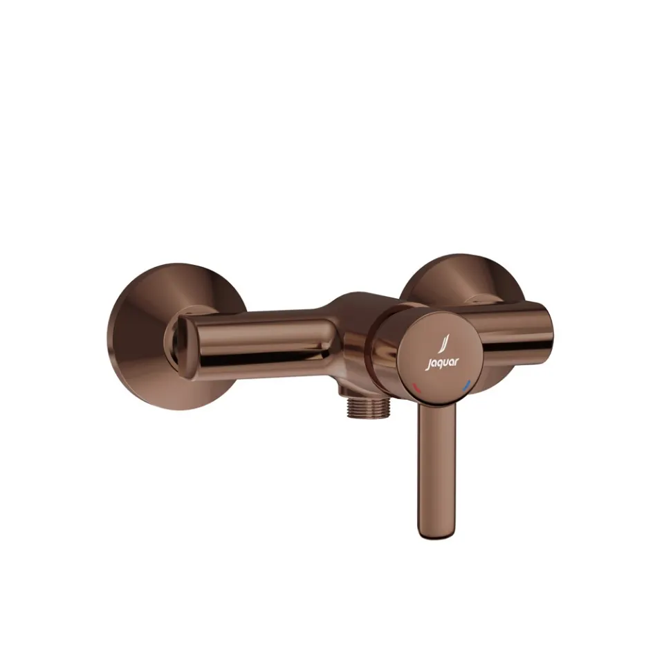 Jaquar Single Lever Exposed Shower Mixer Fusion Prime series FUP-BGP-29149PM Blush Gold Bright PVD - image 1