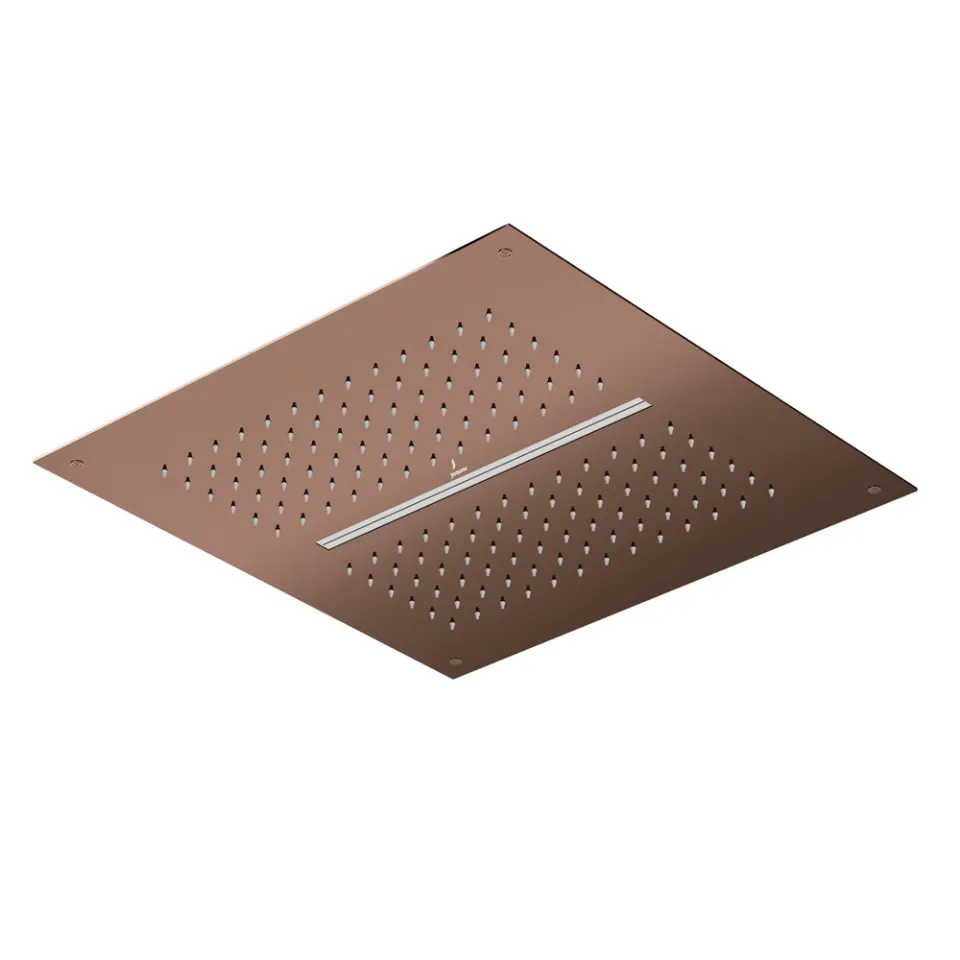 Jaquar Duoflo Shower Square Shape Duoflo Shower series OHS-BGP-1699 Blush Gold Bright PVD - image 1