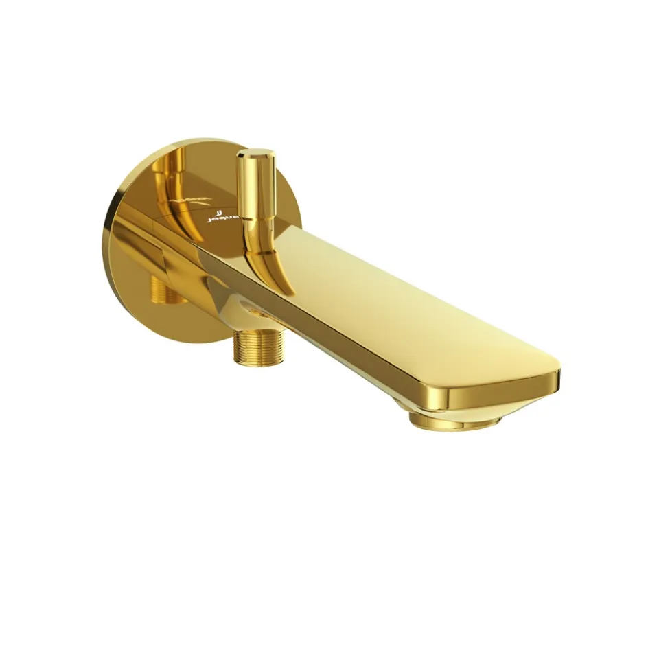 Jaquar Bathtub Spout with Button Attachment Laguna Faucets series SPJ-GBP-91463 Gold Bright PVD - image 1