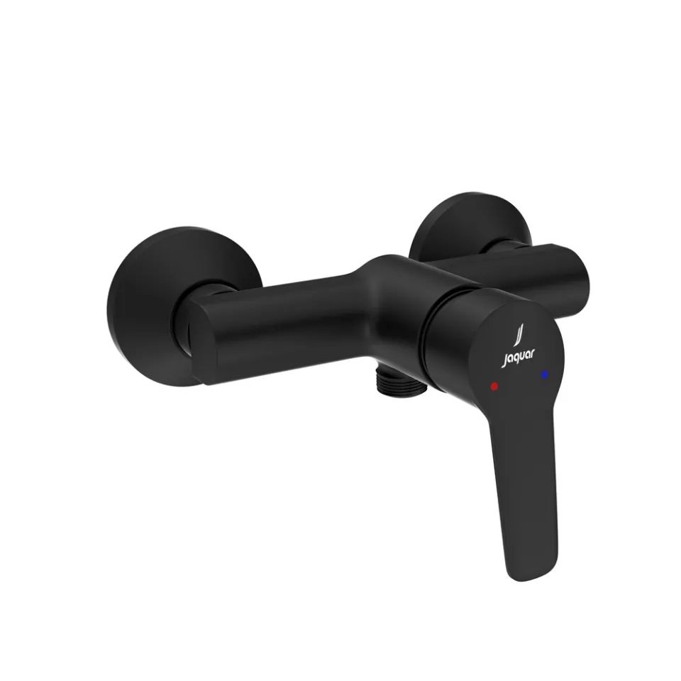 Jaquar Single Lever Exposed Shower Mixer Vertis series VER-BLM-97149 Black Matt - image 1