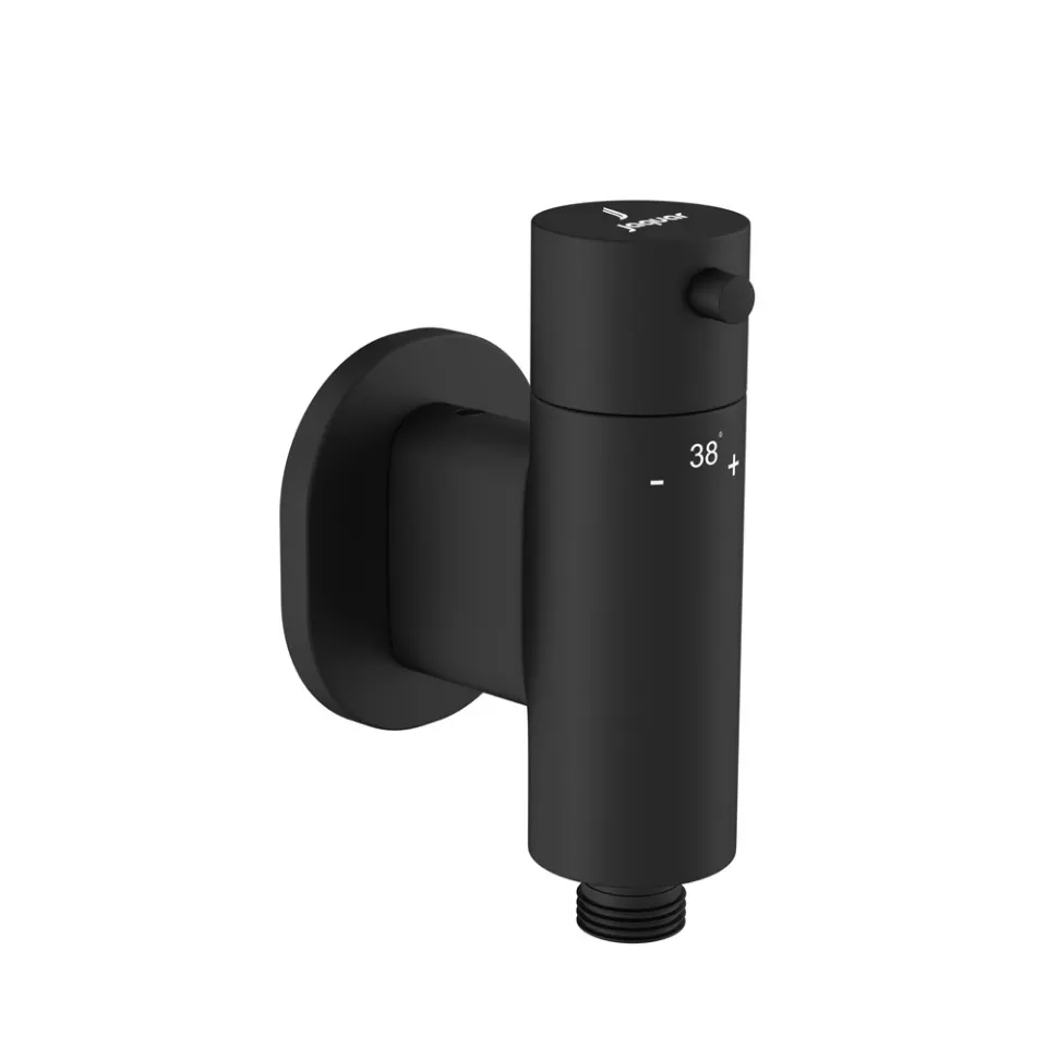 Jaquar Exposed Part Kit of Concealed Thermostatic Valve Allied series ALD-BLM-649K Black Matt - image 1