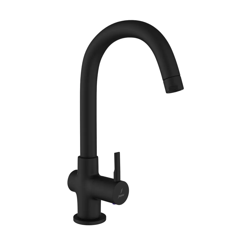 Jaquar Sink Tap, Table Mounted, Regular Swinging Spout Florentine Prime series FLP-BLM-5357PM Black Matt - image 1