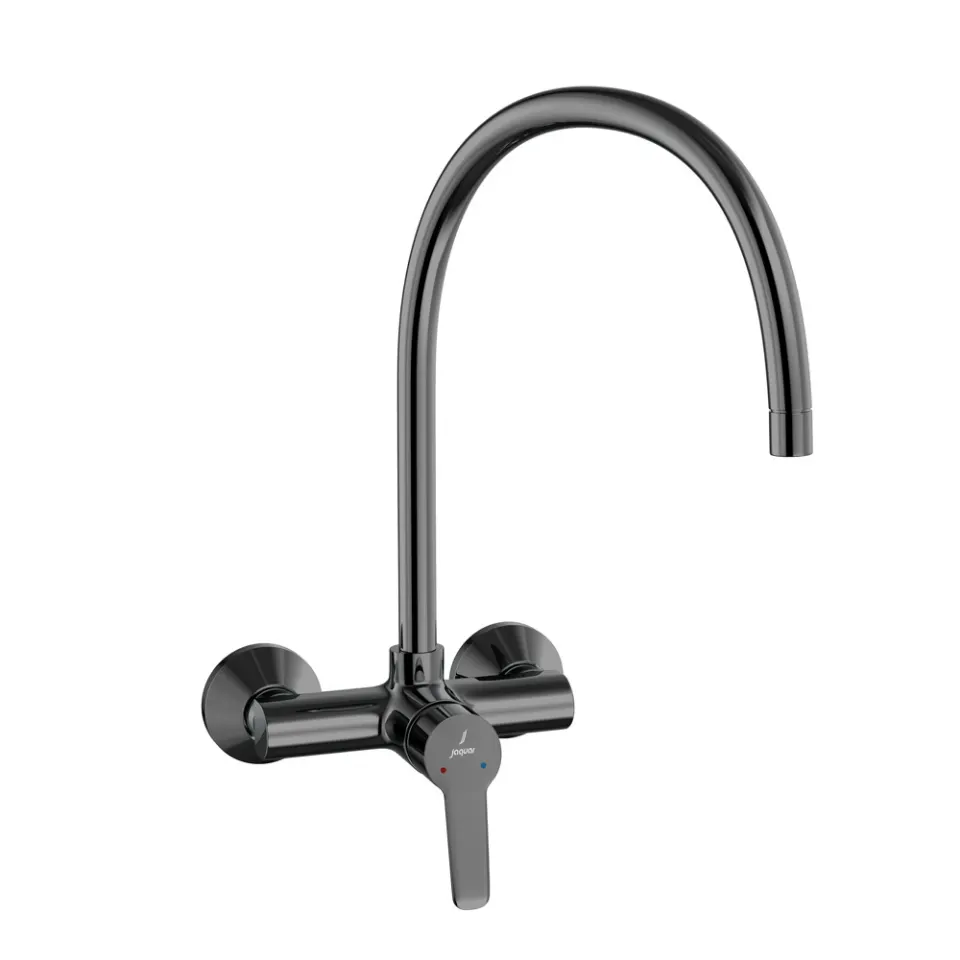 Jaquar Single Lever Sink Mixer Vertis series VER-BCH-97165 Black Chrome - image 1