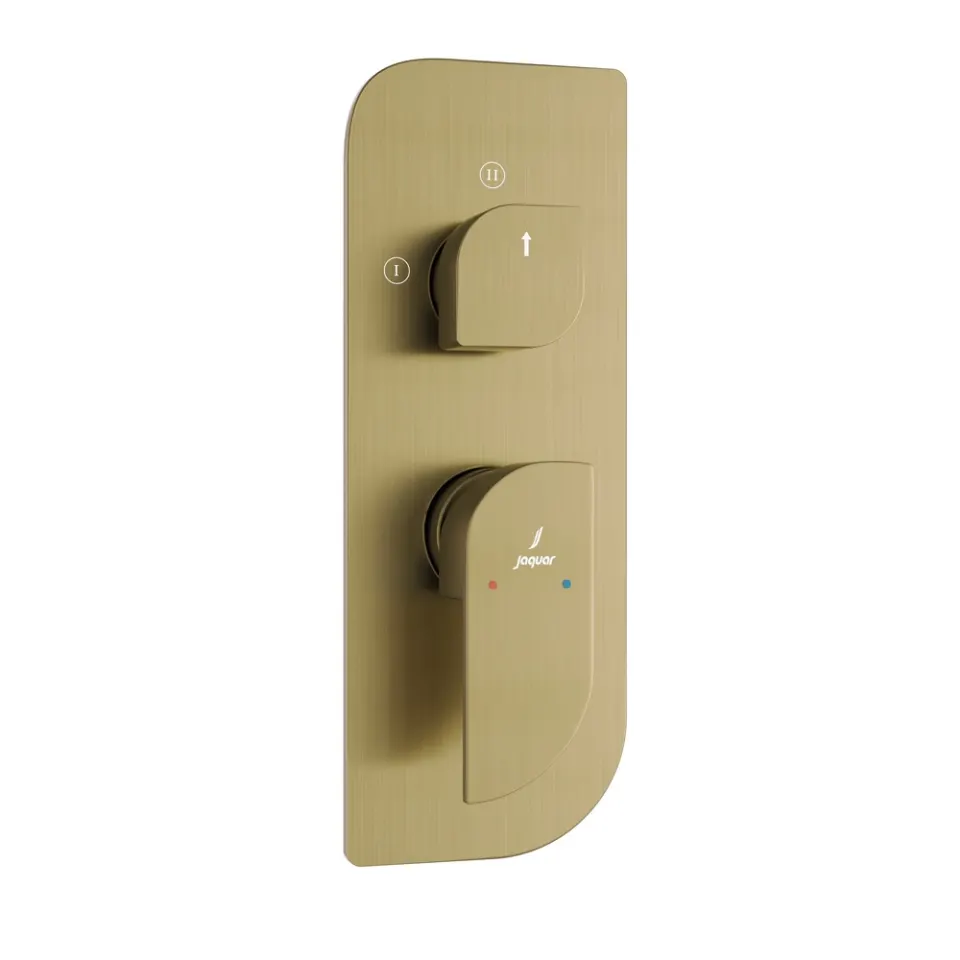 Jaquar Aquamax Single Lever Shower Mixer with 3-way diverter Alive series ALI-ABR-85783NK Antique Bronze - image 1