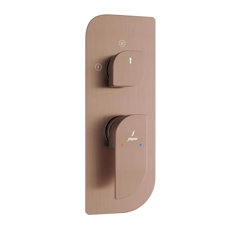 Jaquar Aquamax Single Lever Shower Mixer with 3-way diverter Alive series ALI-ACR-85783NK Antique Copper - image 1