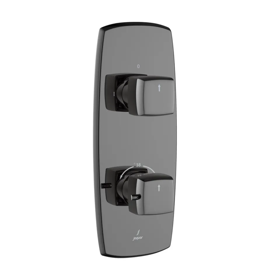 Jaquar Aquamax Thermostatic Mixer Exposed Parts Kit, 2 Way Diverter Arc series ARC-BCH-87681NK Black Chrome - image 1