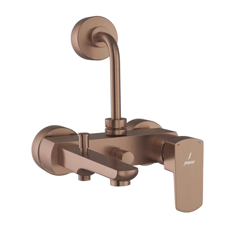 Jaquar Single Lever Wall Mixer 3-in-1 System Kubix Prime series KUP-ACR-35125PM Antique Copper - image 1