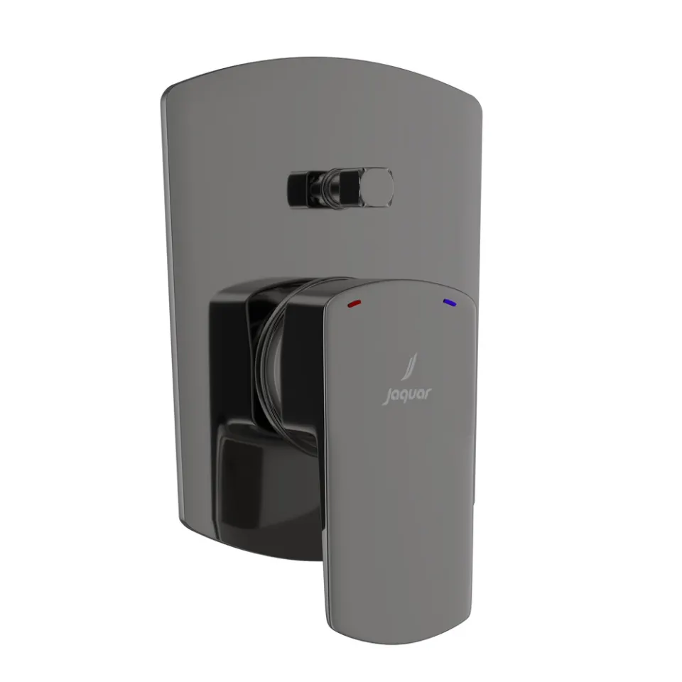 Jaquar 2 Way High Flow Diverter Exposed Parts Kit Kubix Prime series KUP-BCH-35079NKPM Black Chrome - image 1