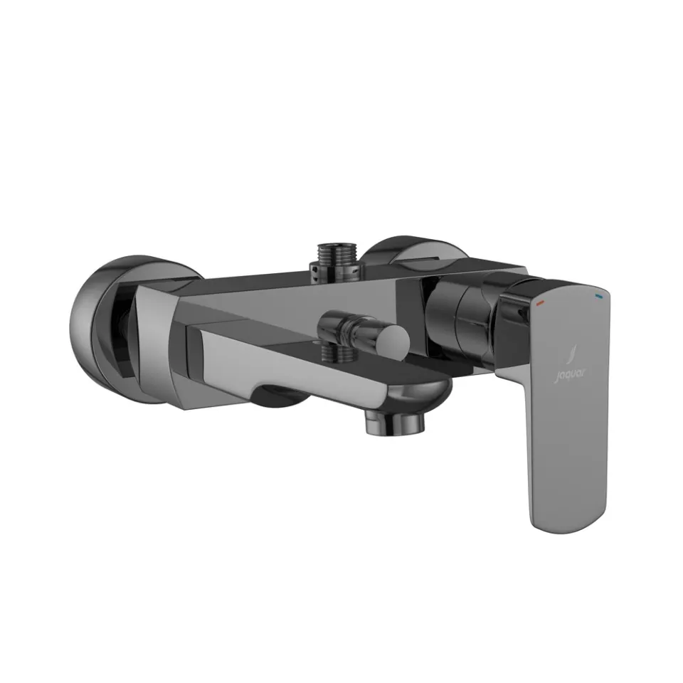 Jaquar Single Lever Wall Mixer Kubix Prime series KUP-BCH-35115PM Black Chrome - image 1
