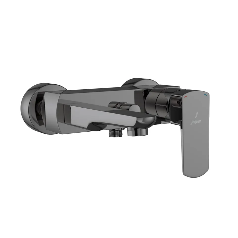 Jaquar Single Lever Wall Mixer Kubix Prime series KUP-BCH-35119PM Black Chrome - image 1