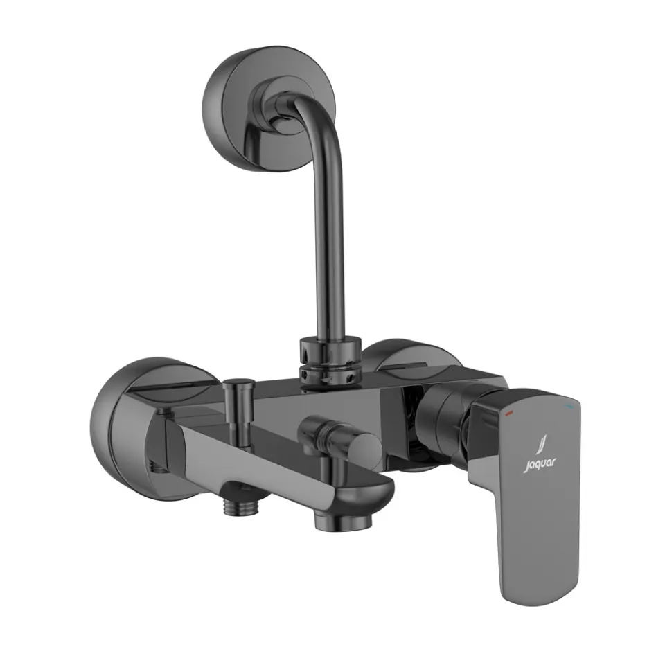 Jaquar Single Lever Wall Mixer 3-in-1 System Kubix Prime series KUP-BCH-35125PM Black Chrome - image 1