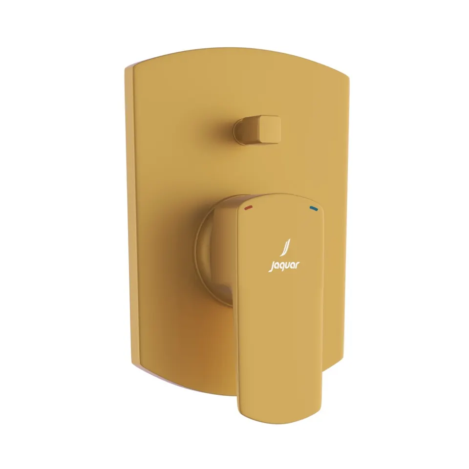 Jaquar 2 Way Diverter Exposed Parts Kit, Normal Flow Kubix Prime series KUP-GMP-35065MKPM Gold Matt PVD - image 1