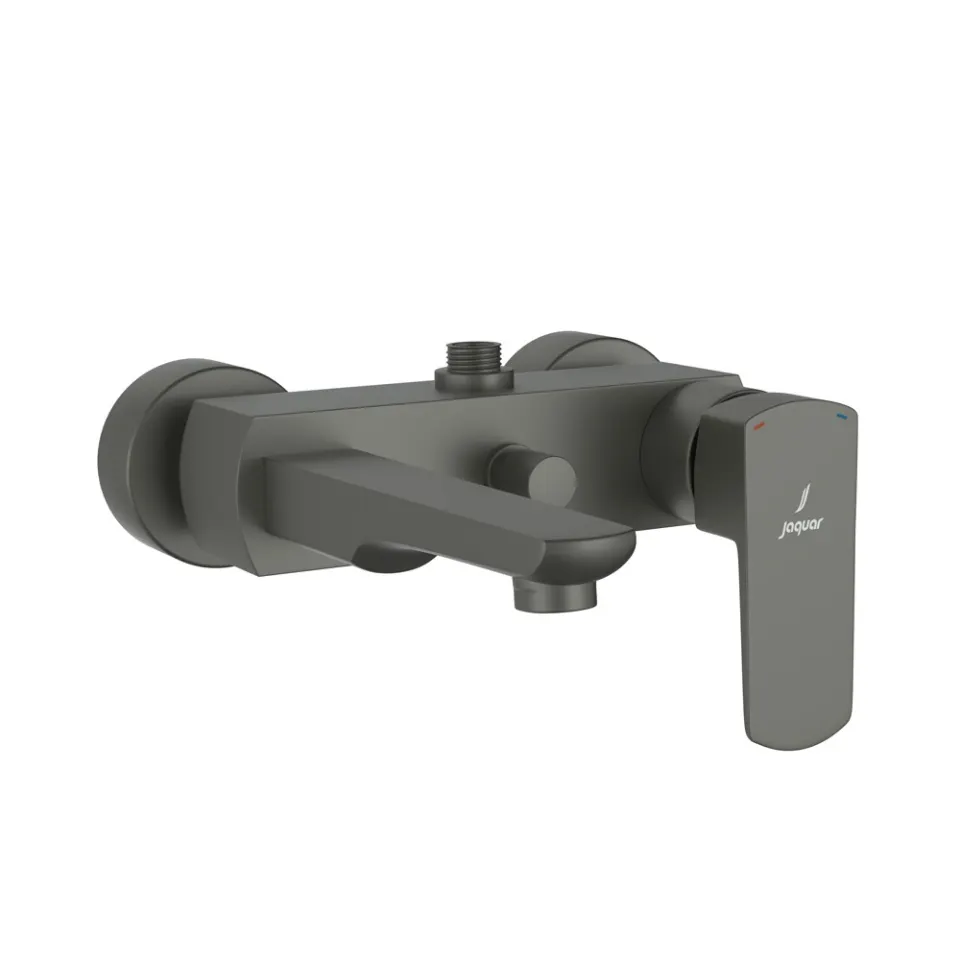 Jaquar Single Lever Wall Mixer Kubix Prime series KUP-GRF-35115PM Graphite - image 1
