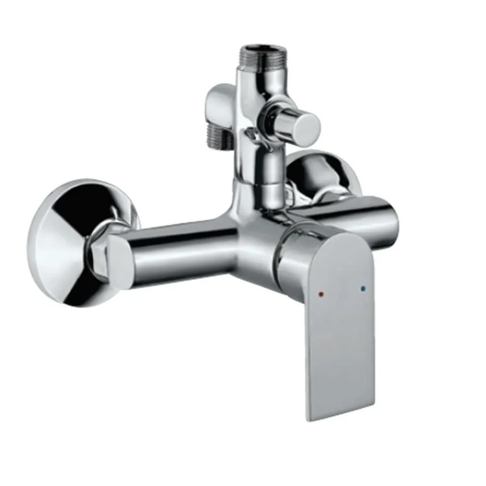 Jaquar 2 Way Single Lever Wall Mixer for Hand and Exposed Shower Lyric series LYR-CHR-38145 Chrome - image 1