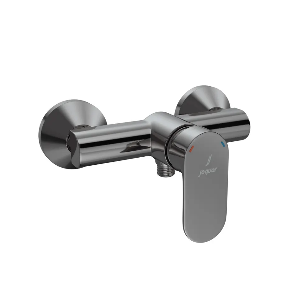 Jaquar 1 Way Single Lever Wall Mixer for Hand Shower Opal Prime series OPP-BCH-15149PM Black Chrome - image 1