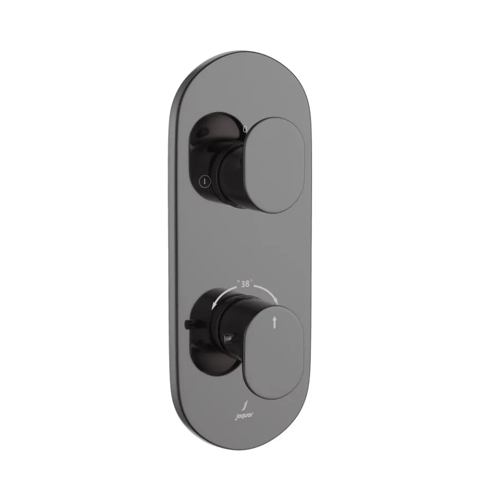 Jaquar Aquamax Thermostatic Mixer Part Kit with 2 Way Diverter Opal Prime series OPP-BCH-15681NKPM Black Chrome - image 1