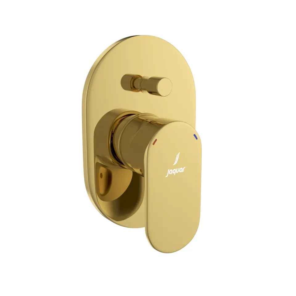 Jaquar Single Lever 2 Way Hi-Flow Diverter Exposed Parts Kit Opal Prime series OPP-GBP-15079NKPM Gold Bright PVD - image 1