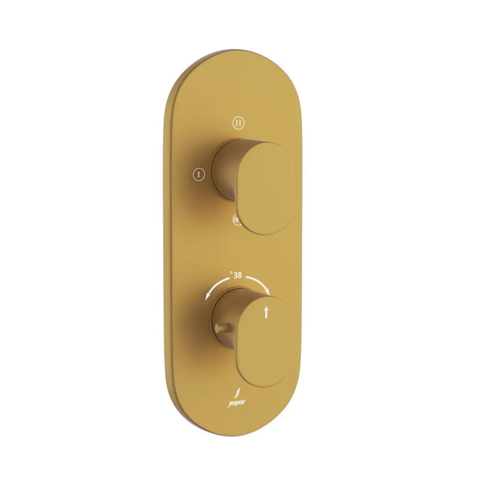 Jaquar Aquamax Thermostatic Mixer Part Kit with 3 Way Diverter Opal Prime series OPP-GMP-15683NKPM Gold Matt PVD - image 1